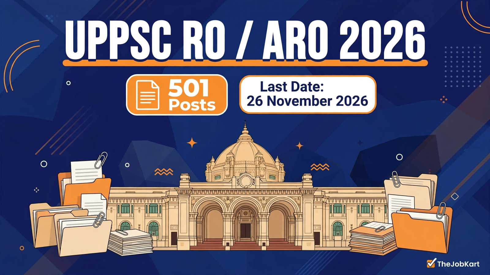 UPPSC RO ARO Online Form 2026